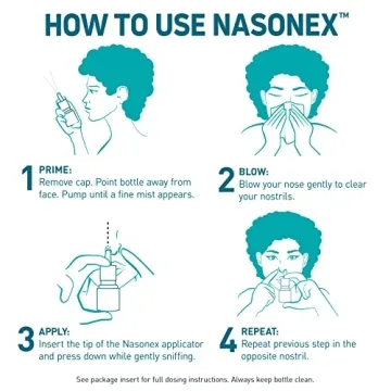 Nasonex 24Hr Allergy Nasal Spray for Instant Relief