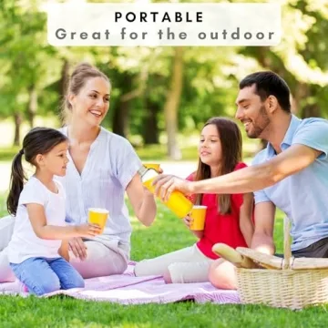 Brieftons Glass Water Bottles - Eco-Friendly & Leakproof