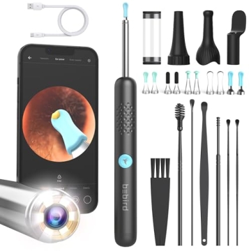 BEBIRD R1 Upgraded Ear Wax Removal Tool with 1080P Camera & 6 LED Lights