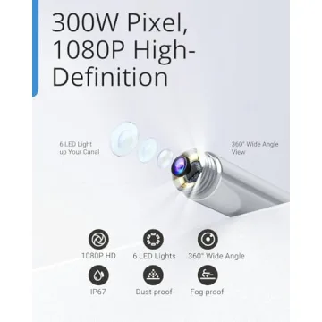 BEBIRD R1 Ear Wax Removal Tool with 1080P Camera & LED Lights