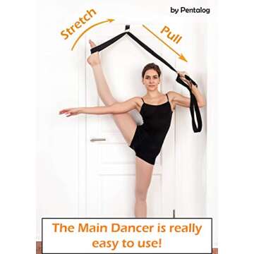The Main Dancer - Stretch Band - to Improve Leg Stretching - Perfect Home Equipment for Ballet, Danc...