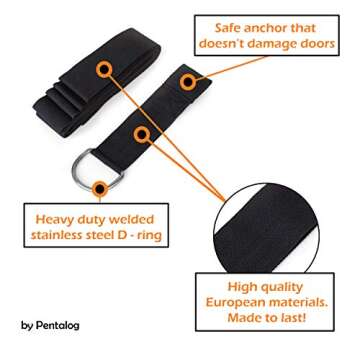 The Main Dancer - Stretch Band - to Improve Leg Stretching - Perfect Home Equipment for Ballet, Dance and Gymnastic Exercise - Excellent Gift for Your Friends and Loved Ones - Made in Europe