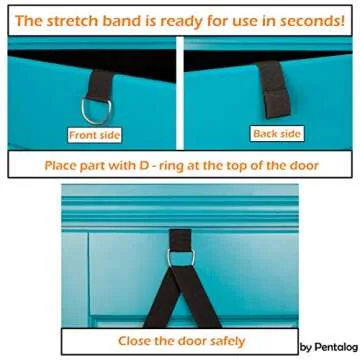 The Main Dancer - Stretch Band - to Improve Leg Stretching - Perfect Home Equipment for Ballet, Dance and Gymnastic Exercise - Excellent Gift for Your Friends and Loved Ones - Made in Europe