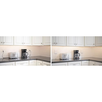 Ultra-Thin Outlet Concealer & Power Strip Kit