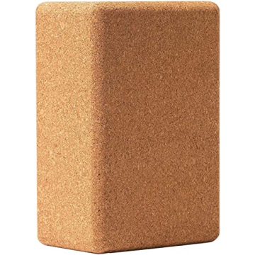 Cork Yoga Blocks 2 Pack Set - Eco-Friendly and Non-Slip