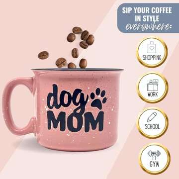 Cute Funny 15 oz Coffee Mug for Dog Lovers