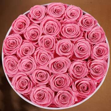 Elegant 27 Roses in a Suede Box Gift for Her