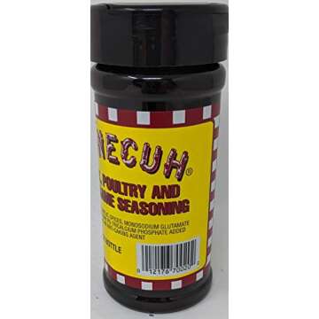 Conecuh Pork, Poultry, and Wild Game Seasoning, 7 Ounce Bottle, from makers of Conecuh Sausage Company