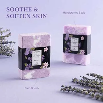 Lavender & Lilac Spa Gift Basket for Women & Men