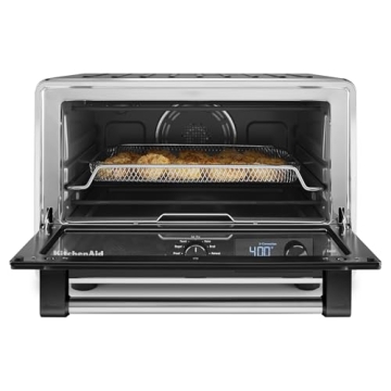 KitchenAid Digital Air Fry Countertop Oven, KCO124BM, Black Matte