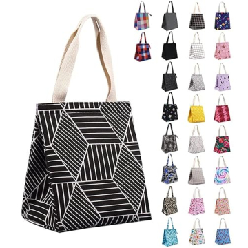 Stylish 9L Insulated Lunch Bag for Women - Fresh Meals On The Go