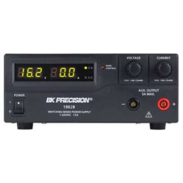 B&k Precision Dc Power Supply, 1Ch, 1-60V, 15A, Adj - 1902B