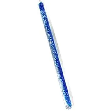 Star Magic Glow in Dark Glitter Wand. Mystical Water Tube Glow in The Dark Wand 11" Long