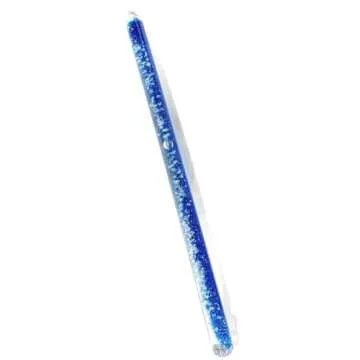 Star Magic Glow in Dark Glitter Wand. Mystical Water Tube Glow in The Dark Wand 11" Long