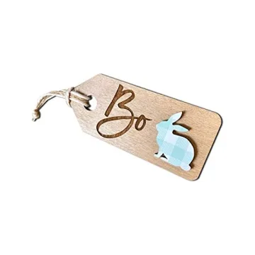 Personalized Easter Bunny Basket Tags for Kids