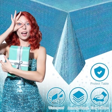 Holographic Tablecloth for Parties & Celebrations 40x108