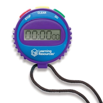 Learning Resources Simple Stopwatch for Young Learners