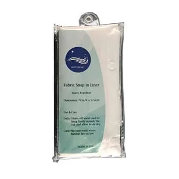 River Dream Fabric Shower Curtain Liner Replacement 70x54