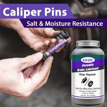 Keze High Temp Brake Grease for Ultimate Brake Lubrication