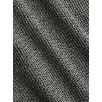 CIDER 2 Pack Solid Ruched Crop Tops in White & Grey