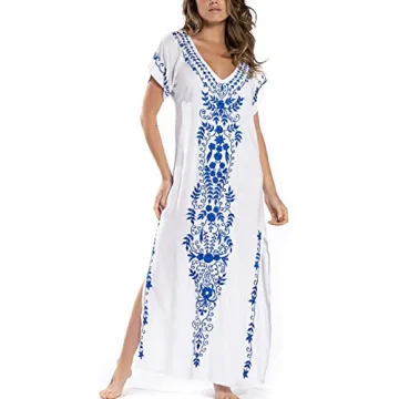 Stylish Bsubseach Kaftan Dress - Women's Swim Cover Up