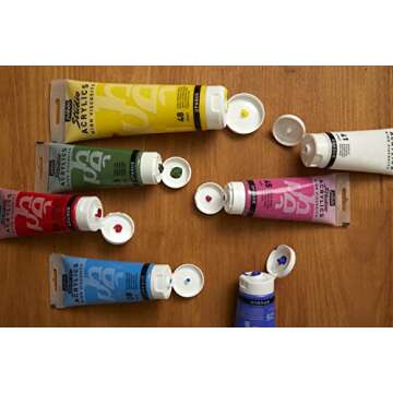 Pebeo Acrylic Studio Paint - Primary Cyan 100ml Tube