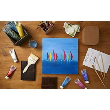 Pebeo Acrylic Studio Paint - Primary Cyan 100ml Tube