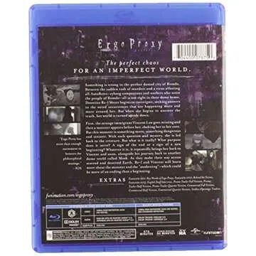 Ergo Proxy: The Complete Series - Blu-ray Collection with Stunning Visuals
