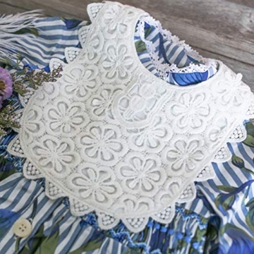 MeruniSkyBirds Baby Drool Bibs for Stylish Teething Relief