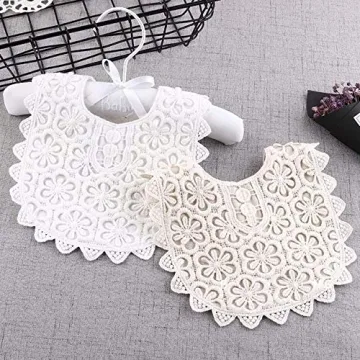 MeruniSkyBirds Baby Drool Bibs for Stylish Teething Relief