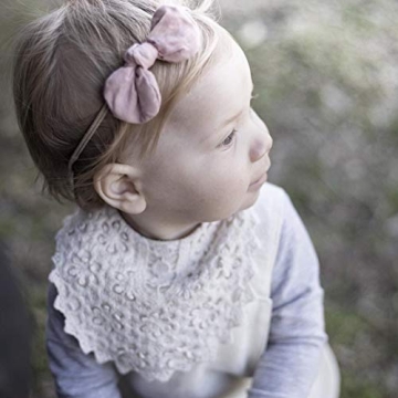 MeruniSkyBirds Baby Drool Bibs for Stylish Teething Relief