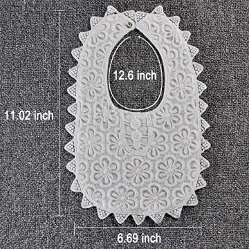 MeruniSkyBirds Baby Drool Bibs for Stylish Teething Relief