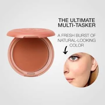 stila Convertible Color Dual Lip And Cheek Cream Brighten Face with Sheer Tint & Radiant Color Compact Non-Greasy Makeup