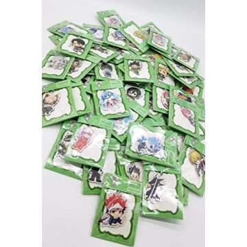 ASSORTED Anime Characters PVC Rubber Acrylic Key Chain Key Ring ~ ANY 5 ~ US Seller~