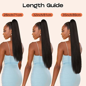 SEIKEA 28" Ponytail Extension - Effortless Style Upgrade