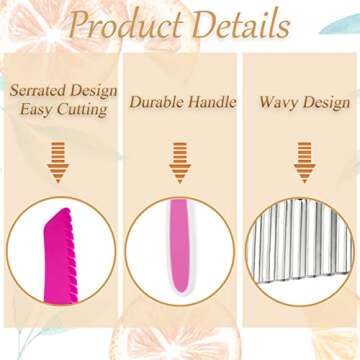 Kids Safe Wooden Knives Set - Perfect for Young Chefs