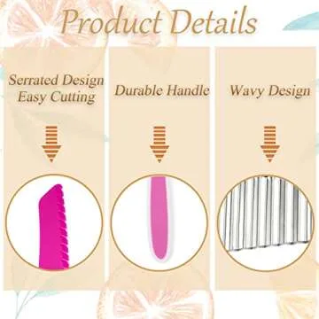 Kids Safe Wooden Knives Set - Perfect for Young Chefs