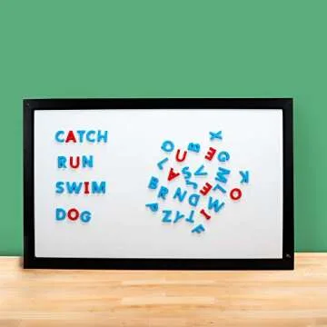 Educational Insights Color-Coded Uppercase AlphaMagnets, Set of 42 Uppercase Letters: Perfect for Homeschool & Classroom, Ages 3+