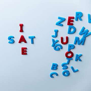 Educational Insights Color-Coded Uppercase AlphaMagnets, Set of 42 Uppercase Letters: Perfect for Homeschool & Classroom, Ages 3+