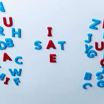 Educational Insights Color-Coded Uppercase AlphaMagnets, Set of 42 Uppercase Letters: Perfect for Homeschool & Classroom, Ages 3+