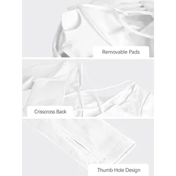 ECUPPER Long Sleeve Crop Top for Fitness and Fashion