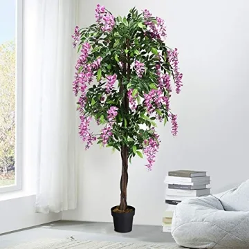 Stunning SAFEPLUS 6ft Ficus Artificial Trees for Any Space
