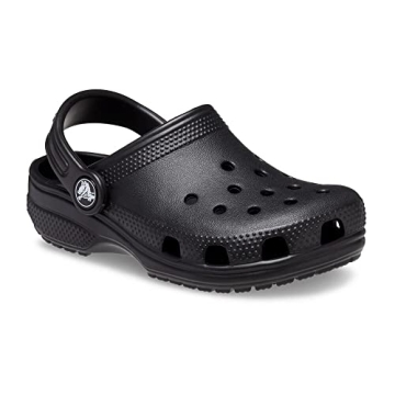 Crocs Kids' Classic Clog - Black/Black, Size 6