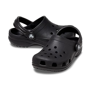Crocs Kids' Classic Clog - Black/Black, Size 6
