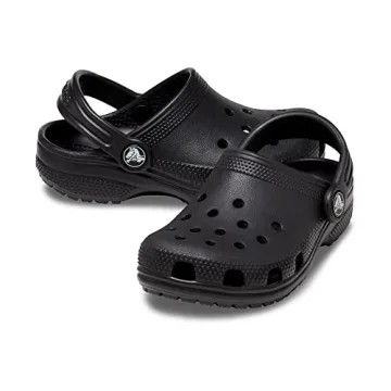Crocs Kids' Classic Clog - Black/Black, Size 6