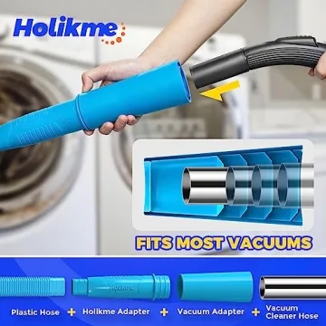 Holikme Dryer Lint Vacuum Attachment for Quick Cleaning