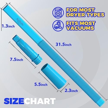 Holikme Dryer Lint Vacuum Attachment for Quick Cleaning