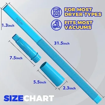 Holikme Dryer Lint Vacuum Attachment for Quick Cleaning