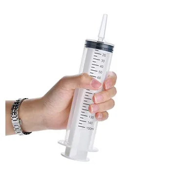 Versatile 150ml Large Sterile Syringes for Accurate Dispensing