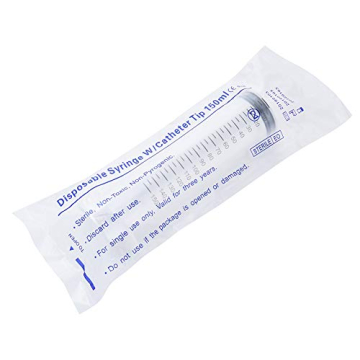 Versatile 150ml Large Sterile Syringes for Accurate Dispensing